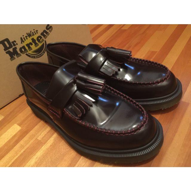 23760円カラーDr.Martens ADRIAN  UK8 CR エイドリアン ローファー