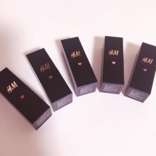 エイチアンドエム(H&M)のH&M ミニリップ 5本セット(口紅)