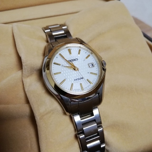 ●美品●SEIKO EXCELINE ソーラー電波 チタン SWCW098