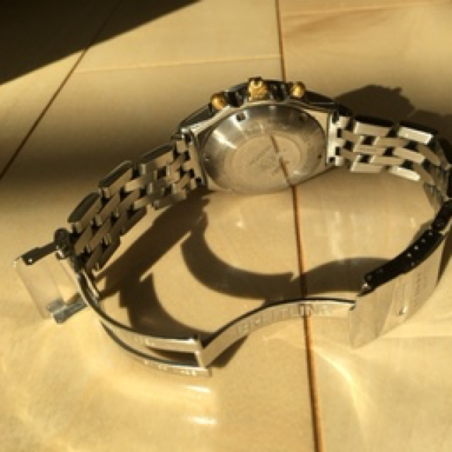 BREITLING(ブライトリング)のクロノマット　SSブレス　本物 メンズの時計(腕時計(アナログ))の商品写真