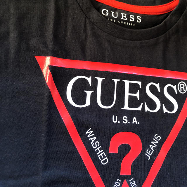 GUESS(ゲス)の新品タグ付GUESS ロゴTシャツ UK16 レディースのトップス(Tシャツ(半袖/袖なし))の商品写真