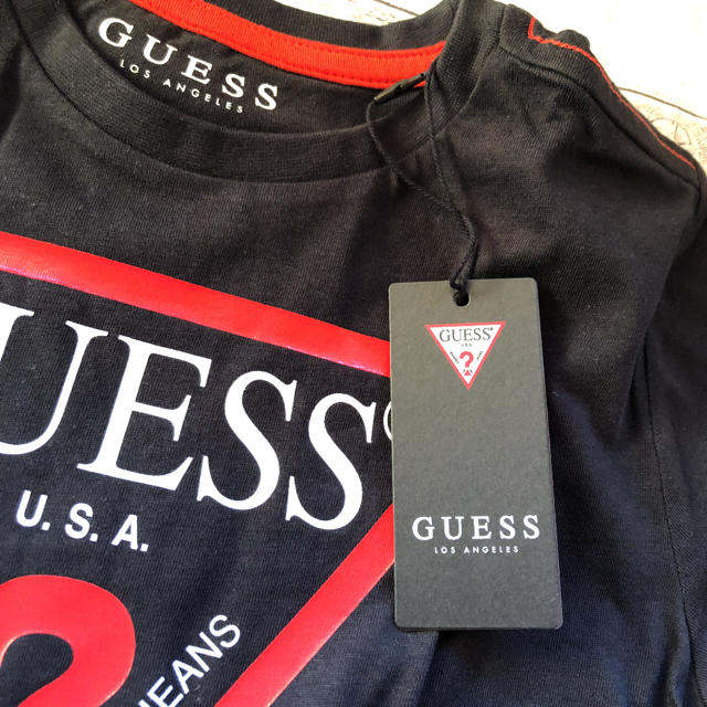 GUESS(ゲス)の新品タグ付GUESS ロゴTシャツ UK16 レディースのトップス(Tシャツ(半袖/袖なし))の商品写真