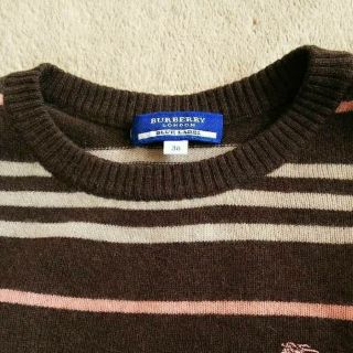 バーバリーブルーレーベル(BURBERRY BLUE LABEL)のバーバリーブルーノーベルカシミア30%セーター(ニット/セーター)