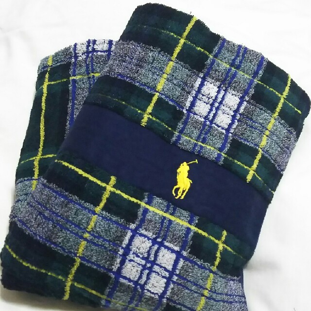 Ralph Lauren(ラルフローレン)のRALPH LAUREN🌿綿100✨ハーフタオルケット インテリア/住まい/日用品の寝具(その他)の商品写真