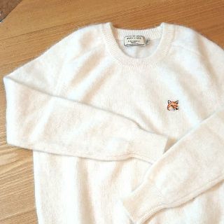 MAISON KITSUNE' - MAISON KITSUNE アンゴラ ニット 定番 メゾン ...