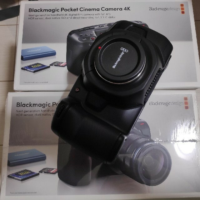 新品未開封Black magic pocket cinema camera 4k