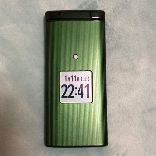 キョウセラ(京セラ)のりおたろう115様専用au KYF36 かんたんケータイ　☆送料込☆(携帯電話本体)