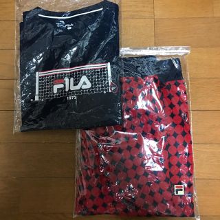 フィラ(FILA)の新品未使用　フィラ　L size シャツ　ショートパンツ　セット(ウェア)