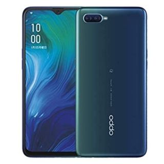 アンドロイド(ANDROID)のOPPO Reno A ブルー RAM 6GB / ROM 64GB(スマートフォン本体)