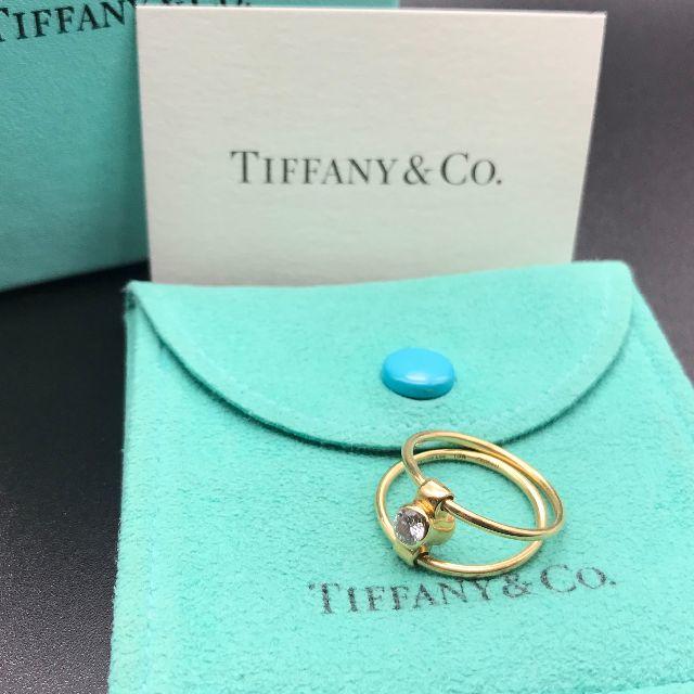 Tiffany & Co.(ティファニー)の極希少 ティファニー ダイヤ ルビー リバーシブル リング AZ29 レディースのアクセサリー(リング(指輪))の商品写真