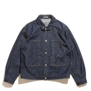 オーラリー  20ss HARD TWIST DENIM BLOUZON(Gジャン/デニムジャケット)