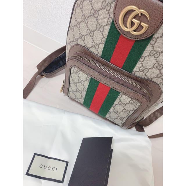 Gucci(グッチ)のGG スモール バックパック　GUCCI レディースのバッグ(リュック/バックパック)の商品写真