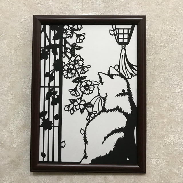 切り絵 猫 和風の通販 By くまま くー プロフ必読 ラクマ