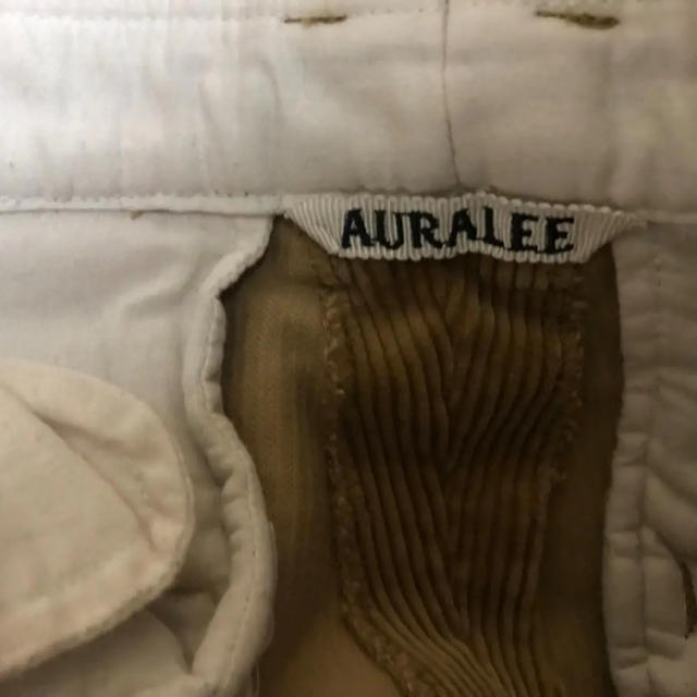 今月までお値下げ☆☆☆ AURALEE　コーデュロイ パンツ　ベージュ 0 2