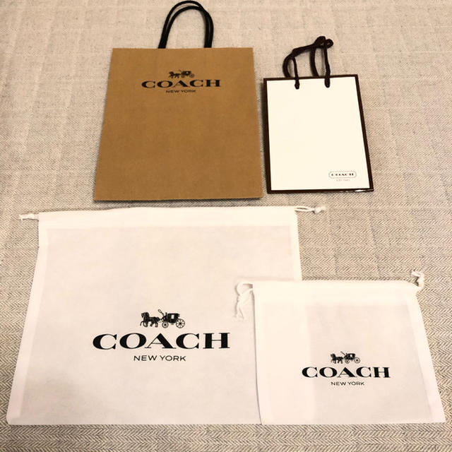 COACH(コーチ)のCOACH ショッパー4点セット レディースのバッグ(ショップ袋)の商品写真