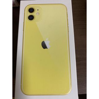 アイフォーン(iPhone)のiPhone 11 新品　256g イエロー　黄色　simフリー(スマートフォン本体)