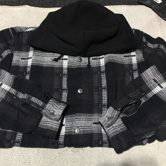 supreme  flannel shirt M