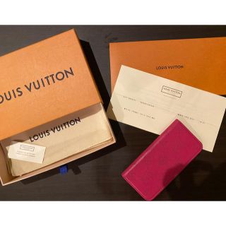 ルイヴィトン(LOUIS VUITTON)の美品★LOUIS VUITTON[スマホケース](iPhoneケース)