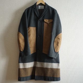 カラー(kolor)のkolor チェスターコート 18aw 健様専用(チェスターコート)