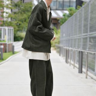 HARE - 新品 kutir セットアップ コーデュロイ カーキ Mサイズの通販