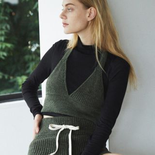 アリシアスタン(ALEXIA STAM)のjuemi Heather Knit Bralette(ニット/セーター)