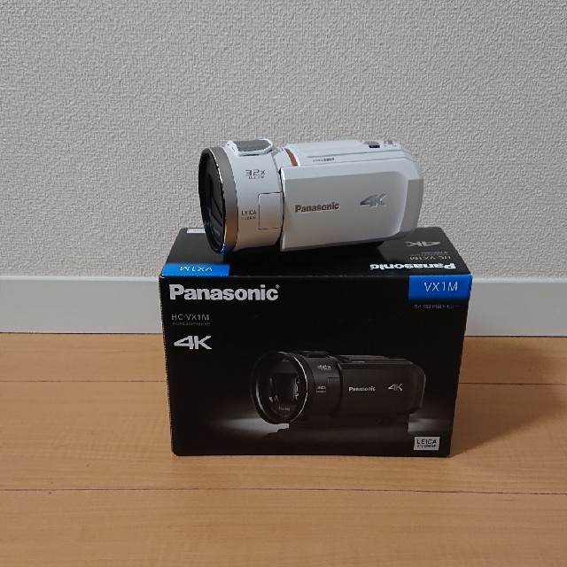 希望者のみラッピング無料】 Panasonic - 白 パナソニック HC-VX1M