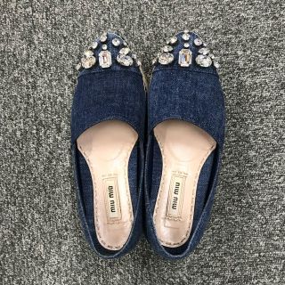 ミュウミュウ(miumiu)の☆しの☆7880様1/22まで専用(スリッポン/モカシン)