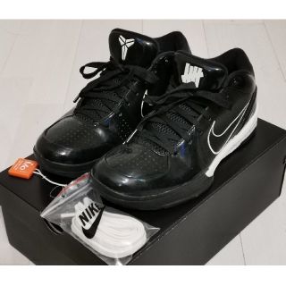 アンディフィーテッド(UNDEFEATED)のNIKE KOBE 4 PROTRO UNDFTD ブラックマンバ(スニーカー)