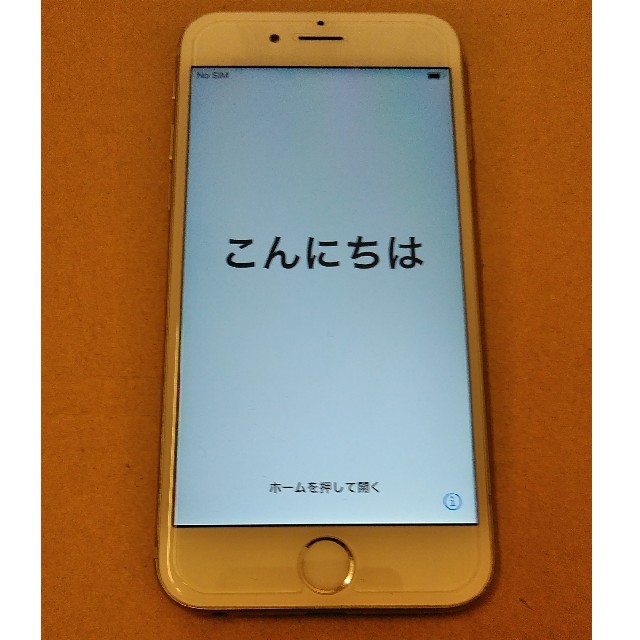 iPhone(アイフォーン)のiPhone6s  シルバー　16GB  SIMフリー スマホ/家電/カメラのスマートフォン/携帯電話(スマートフォン本体)の商品写真