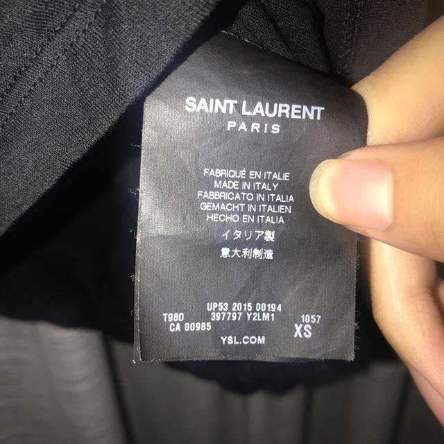 Saint Laurent - SAINT LAURENT PARIS ジオメントシャツの通販 by ^_^｜サンローランならラクマ 人気低価