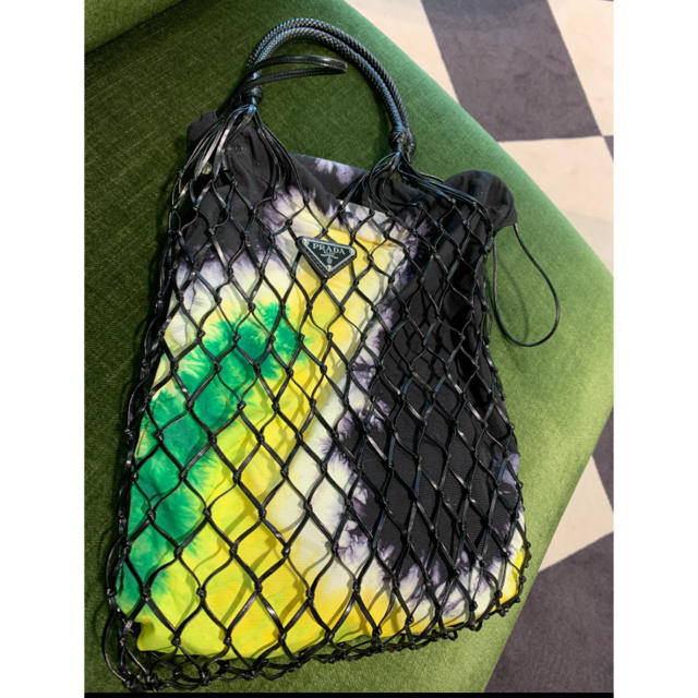PRADA - 【美品】PRADA メッシュバッグの通販 by Makis|プラダならラクマ