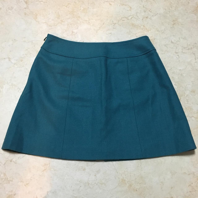 MARY QUANT(マリークワント)のマリークワント グリーン台形スカート レディースのスカート(ミニスカート)の商品写真