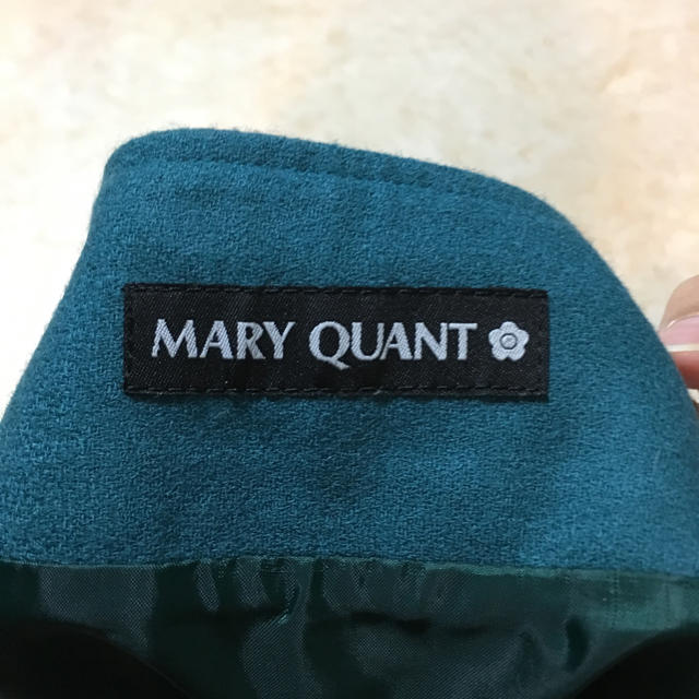 MARY QUANT(マリークワント)のマリークワント グリーン台形スカート レディースのスカート(ミニスカート)の商品写真