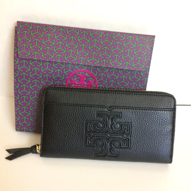 Tory Burch(トリーバーチ)のトリーバーチ黒のお財布　(新品未使用) レディースのファッション小物(財布)の商品写真