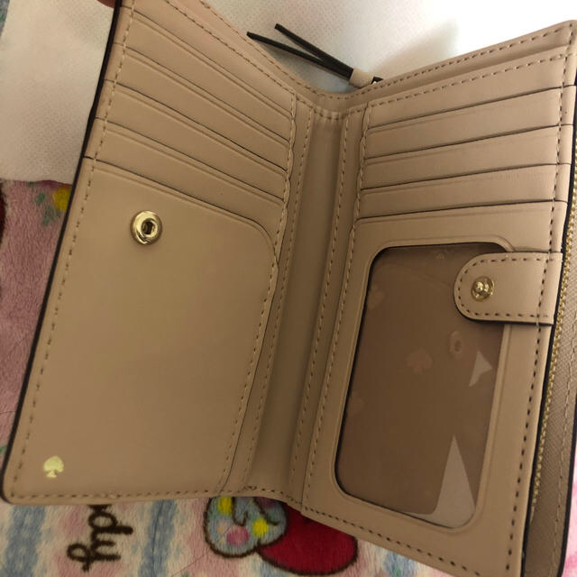 新品 kate spade ケイトスペード 財布 折り財布 ピンク 二つ折り財布