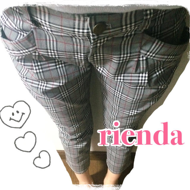 rienda(リエンダ)のrienda＊パンツ レディースのパンツ(クロップドパンツ)の商品写真