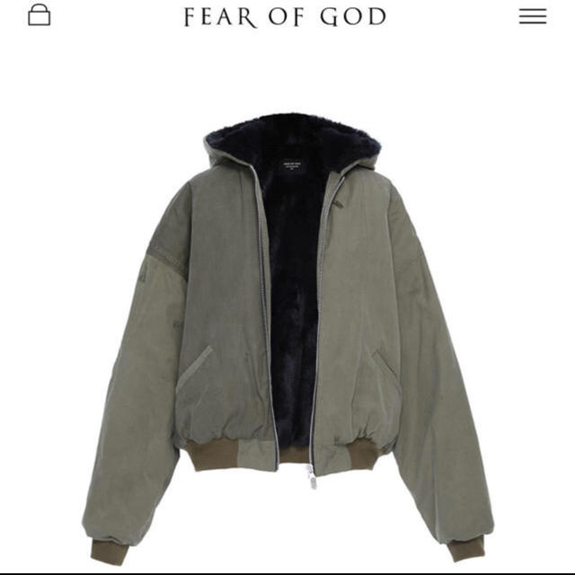 FEAR OF GOD(フィアオブゴッド)のFear Of God VintageMlitary Rabbit Hoodie メンズのトップス(パーカー)の商品写真