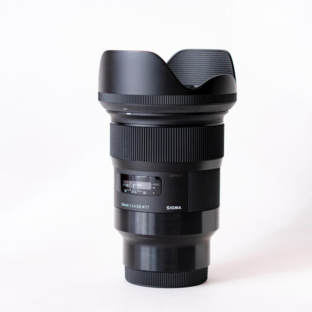 正規逆輸入品】 ART 定価12万【美品】SIGMA - SIGMA 24mm ソニーE