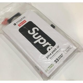 シュプリーム(Supreme)の新品 supreme mophie iPhoneケース モバイルバッテリー(iPhoneケース)