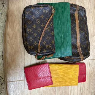 ルイヴィトン(LOUIS VUITTON)のルイビトン／セカンドバッグ／ポーチ／長財布／二つ折り財布／6点(セカンドバッグ/クラッチバッグ)