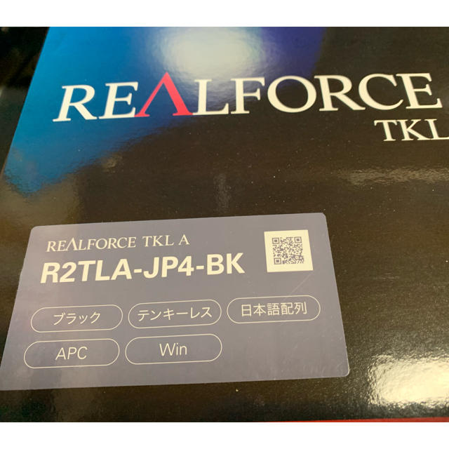 東プレRealForce R2TLA-JP4-BK テンキーレス日本語配列