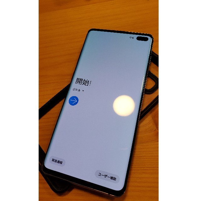 galaxy s10+ 本体 black SC-04L simロック解除品ですスマートフォン本体