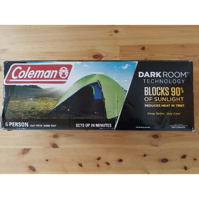 Coleman - 新品未使用 コールマン ファストピッチ ダークルームテント ...