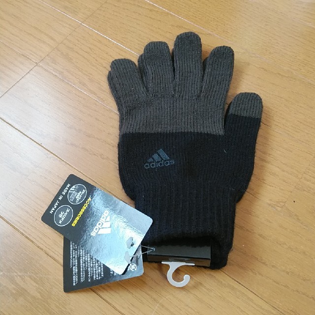 adidas(アディダス)のアディダス　ニット手袋 メンズのファッション小物(手袋)の商品写真