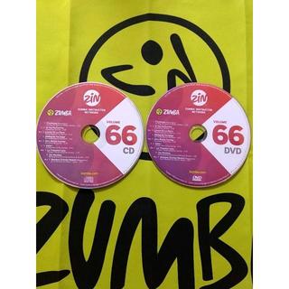 ズンバ(Zumba)のZUMBA　ズンバ　ZIN66　CD＆DVD　インストラクター専用(スポーツ/フィットネス)