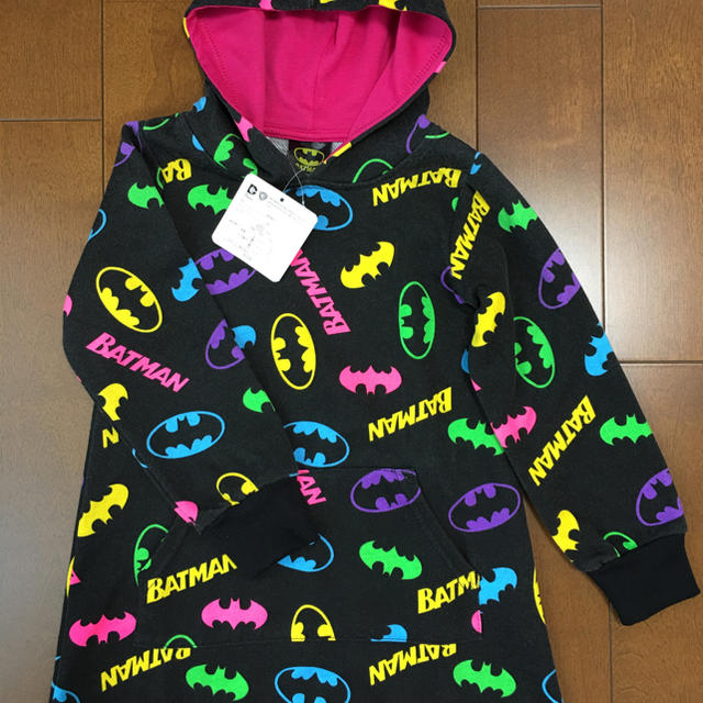 Mac-House(マックハウス)の新品　パーカーワンピース キッズ/ベビー/マタニティのキッズ服女の子用(90cm~)(ワンピース)の商品写真