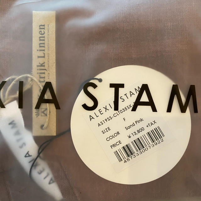 ALEXIA STAM(アリシアスタン)の【りあ様専用】ALEXIASTAM  トップス【サイズFREE/新品未使用】 レディースのトップス(カットソー(半袖/袖なし))の商品写真