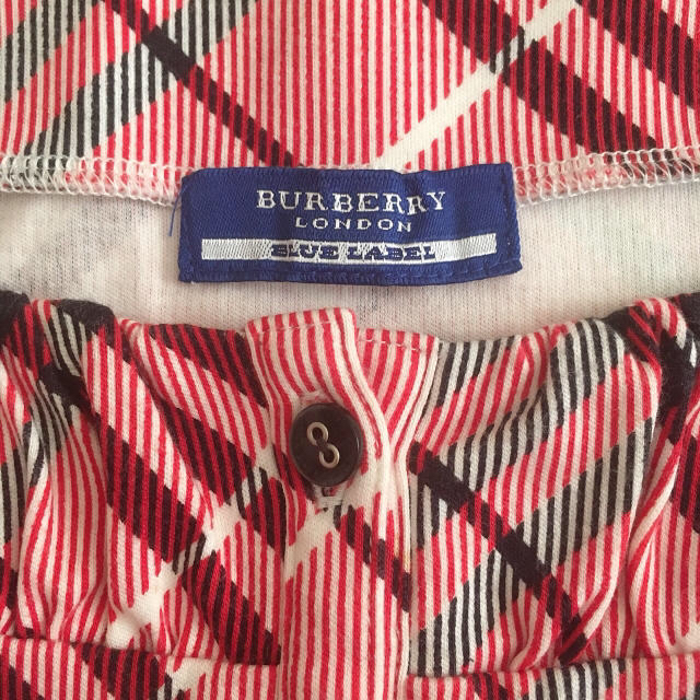 BURBERRY BLUE LABEL(バーバリーブルーレーベル)のバーバリーブルーレーベル チェック柄長袖トップス レディースのトップス(シャツ/ブラウス(長袖/七分))の商品写真