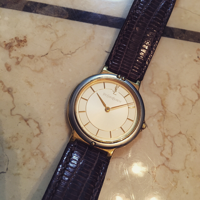 Saint Laurent(サンローラン)のイヴサンローラン 腕時計 レディースのファッション小物(腕時計)の商品写真