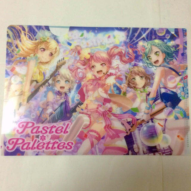 ガルパ A5クリアファイル ファミマコラボ エンタメ/ホビーのアニメグッズ(クリアファイル)の商品写真